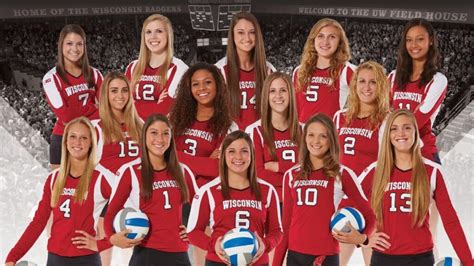 wisconsin volleyball team pics nude|UW